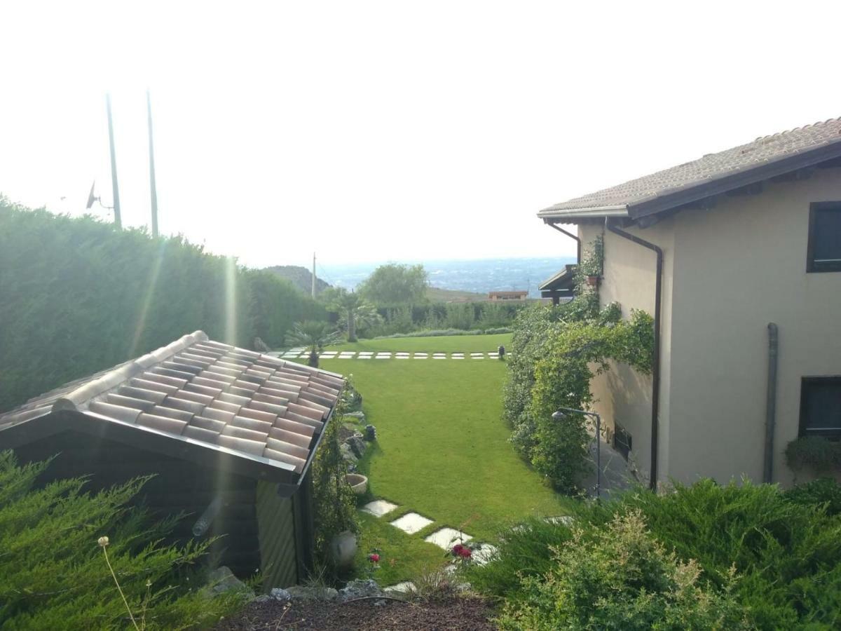 Villa Siciliana Con Piscina E Vista Panoramica Sul Mare Borgetto Extérieur photo